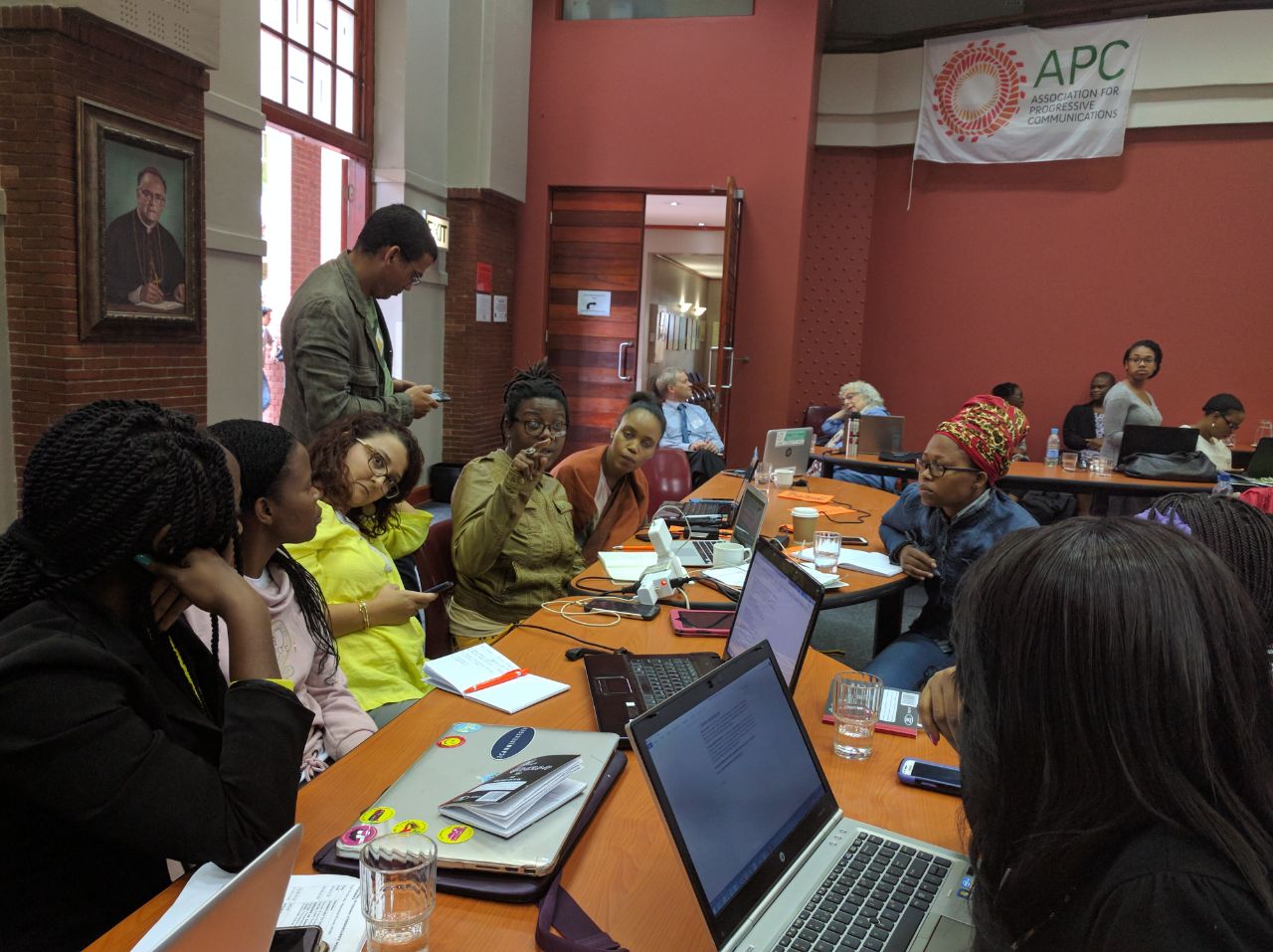 Participants engaged in a group discussion Participants engaged in a group discussion