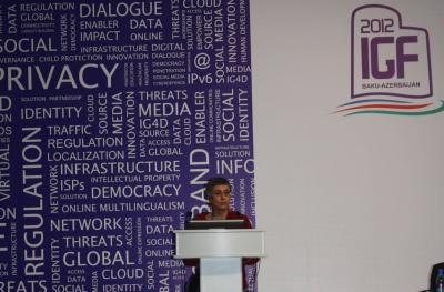 image linking to "Human rights must be encoded into the fabric of our dialogues": Valentina Pellizzer in the closing ceremony of the 2012 IGF
