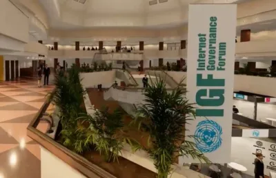 Photo: Internet Governance Forum via Twitter image linking to APC statement at the opening of the 2022 Internet Governance Forum