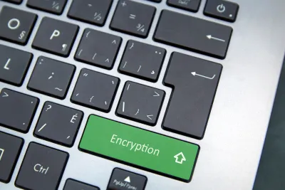 Image: "Encryption Green" by Richard Patterson used under CC BY-NC 2.0 license (https://flic.kr/p/25cUmZj) image linking to Open Letter: Facebook’s End-to-End Encryption Plans