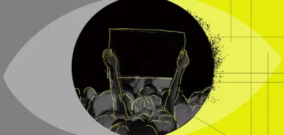 Image: Andrea Estefanía for APC, licensed under CC BY 4.0 image linking to Digital rights featured prominently at African Commission on Human and Peoples’ Rights 68th session