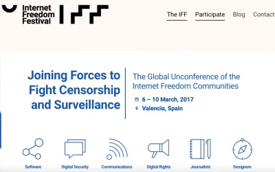 image linking to APC at the Internet Freedom Festival 2017