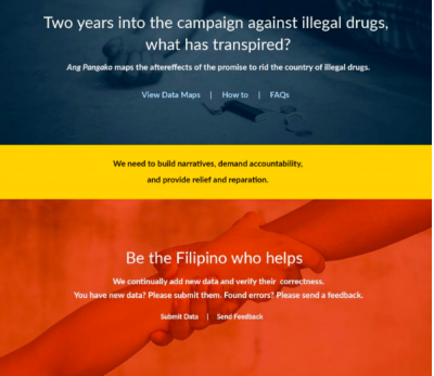  image linking to Ang Pangako: Mapping extrajudicial killings in the Philippines 