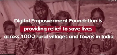 image linking to DEF India: Providing relief to save lives with #CDERP2.0