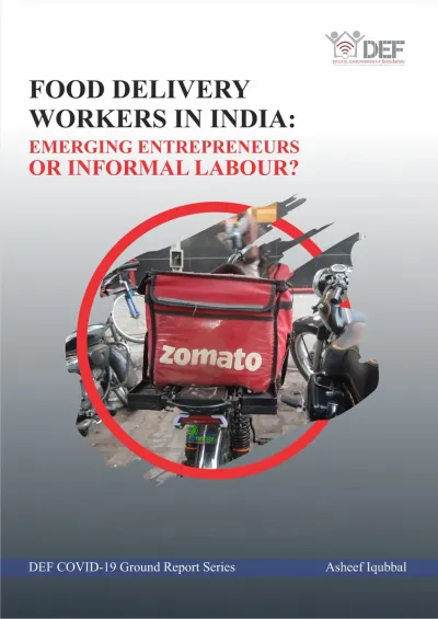 image linking to Food delivery workers in India: Emerging entrepreneurs or informal labour?
