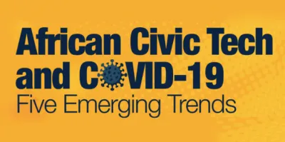 image linking to African civic tech and COVID-19: Five emerging trends