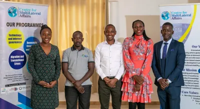 Imagen de CfMA image linking to Le CfMA basé en Ouganda rejoint le réseau d’APC : « Nous souhaitons complémenter le travail d’APC pour faire progresser les perspectives et priorités de l’Afrique et du Sud global dans les processus de politiques multilatéraux et multipartites »