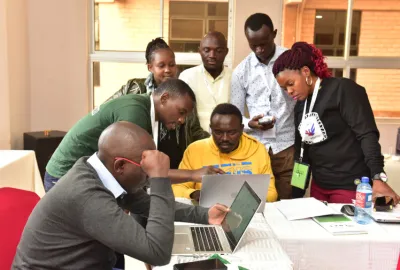 Photo: Daniela Bello image linking to Community networks newsletter: New year, new opportunities to strengthen community-centred connectivity