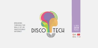 image linking to Disco-tech Paris: Join us in this pre-IGF event on disability and accessibility to the internet