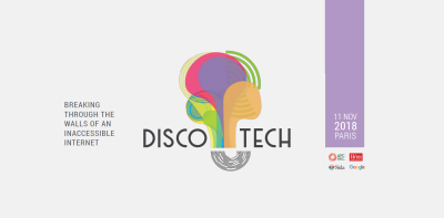 image linking to Disco-tech Paris: Join us in this pre-IGF event on disability and accessibility to the internet