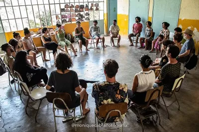 Image: Coolab camp 2019, courtesy of Monique Cabral. image linking to Community Networks and Local Access Monthly Newsletter - Number 23